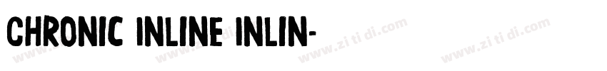 Chronic Inline Inlin字体转换